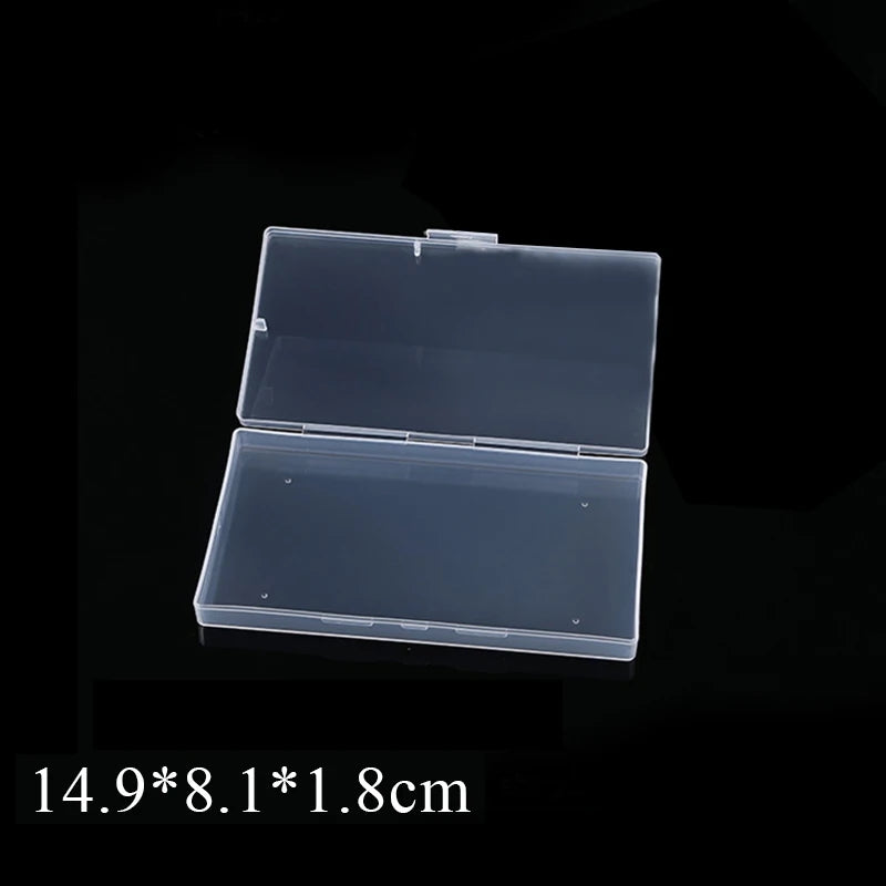 Elevate Your Workspace with Our Stylish Transparent Desktop Storage Box for Stickers and Craft Supplies