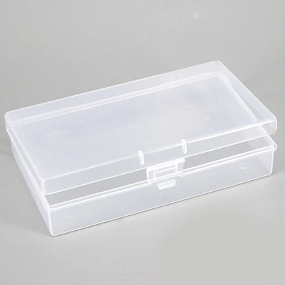 Elevate Your Workspace with Our Stylish Transparent Desktop Storage Box for Stickers and Craft Supplies