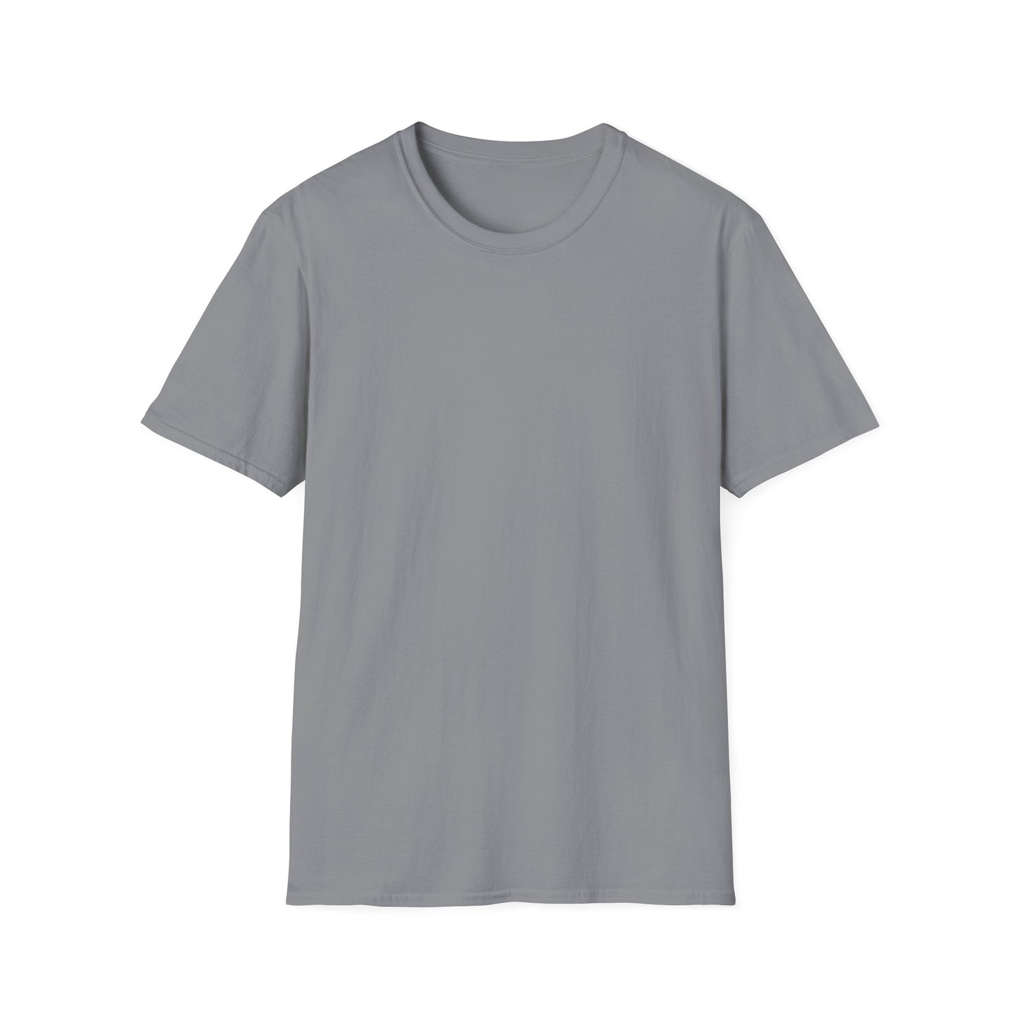Floral Deer Minimal Tee — Soft Everyday White T‑Shirt