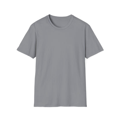 Floral Deer Minimal Tee — Soft Everyday White T‑Shirt