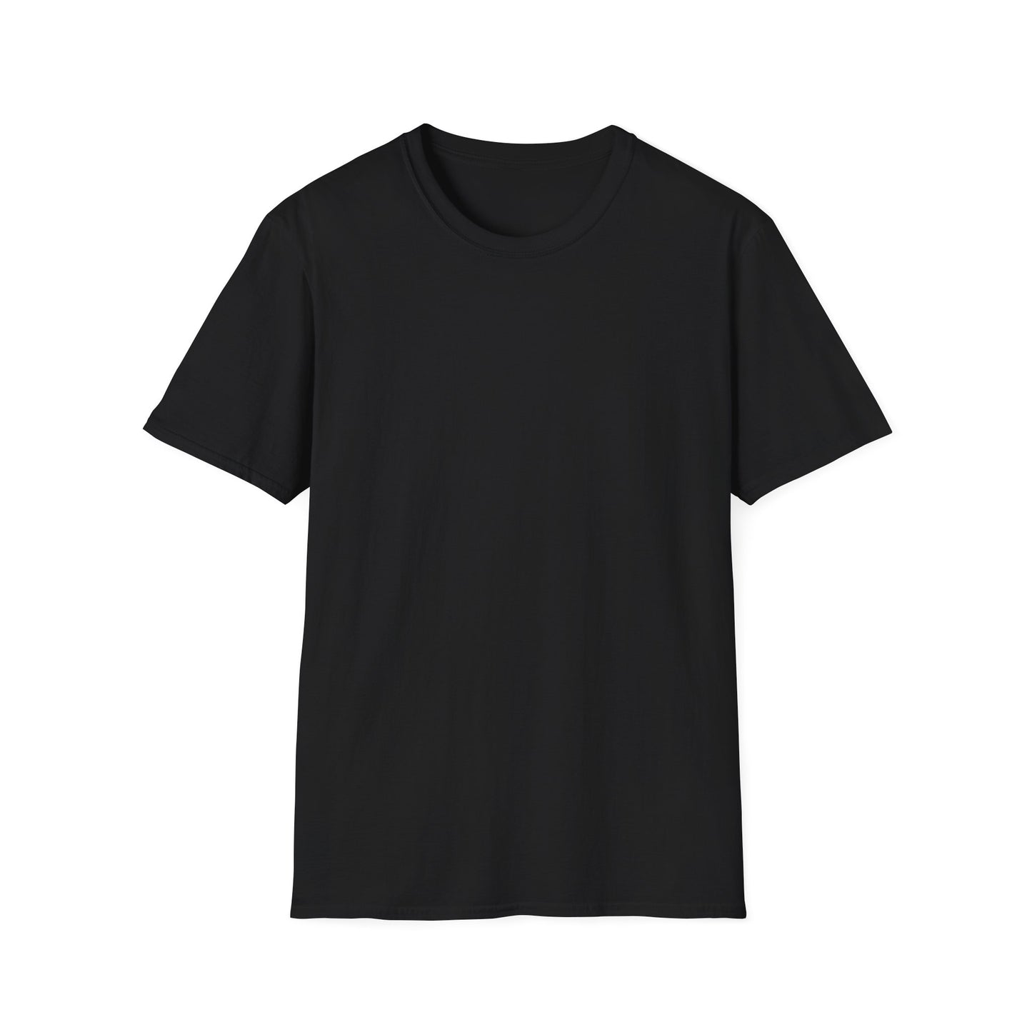Floral Deer Minimal Tee — Soft Everyday White T‑Shirt