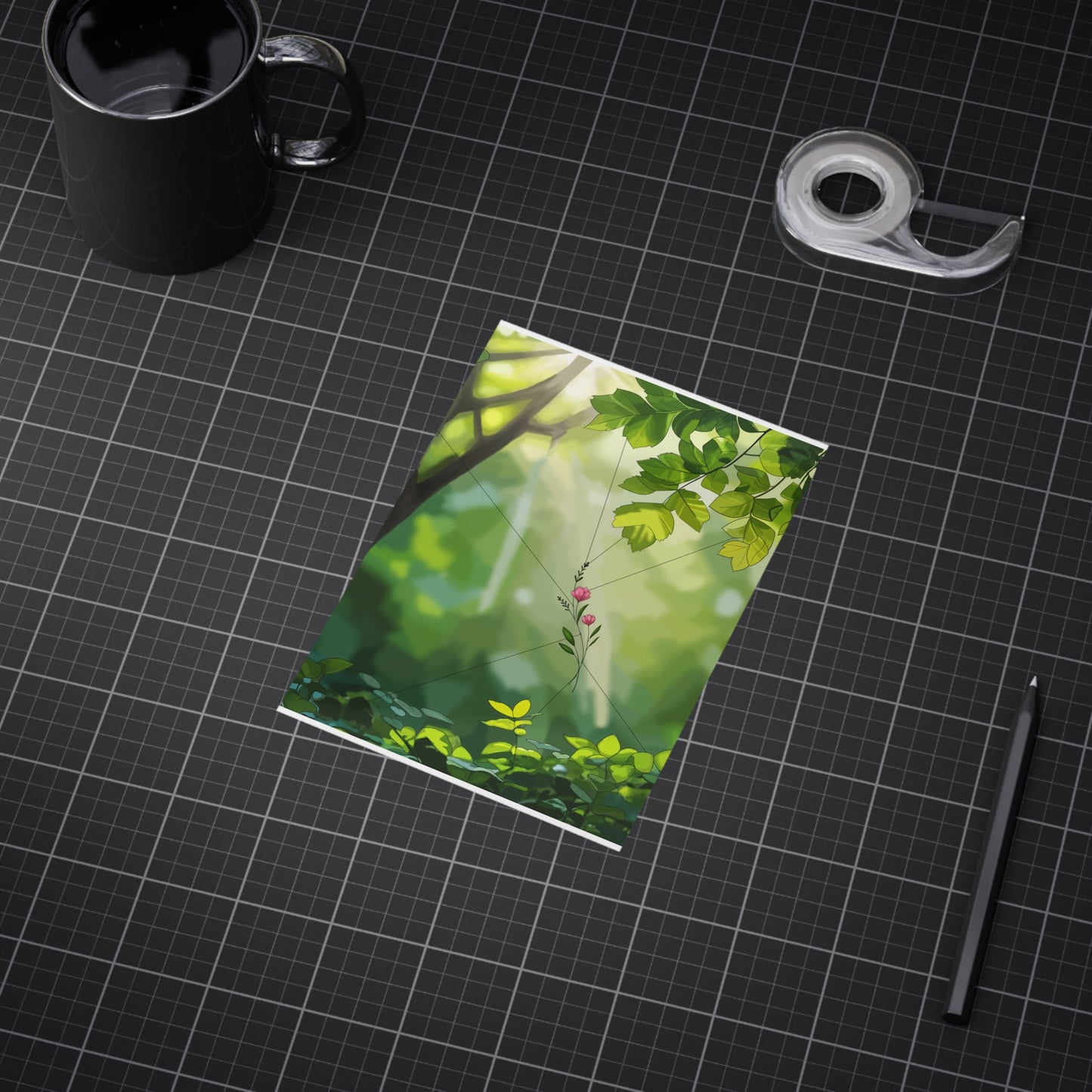 Fragile Beauty Art Print — Botanical Nature Wall Poster