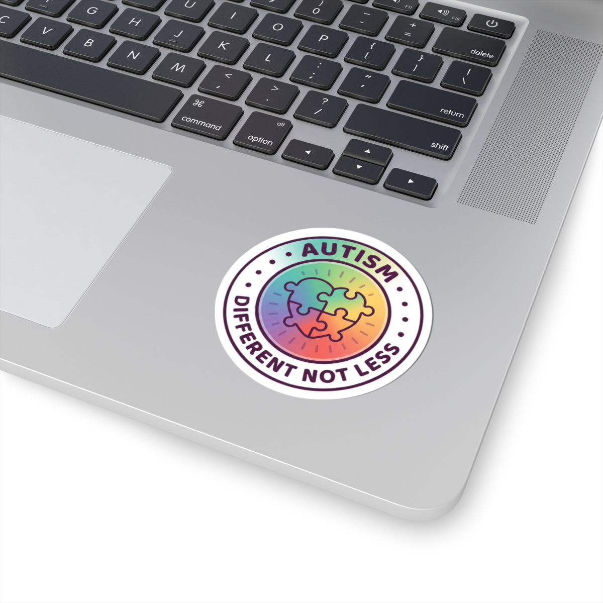 Autism Different Not Less Sticker | Mental Health Matters, Awareness.