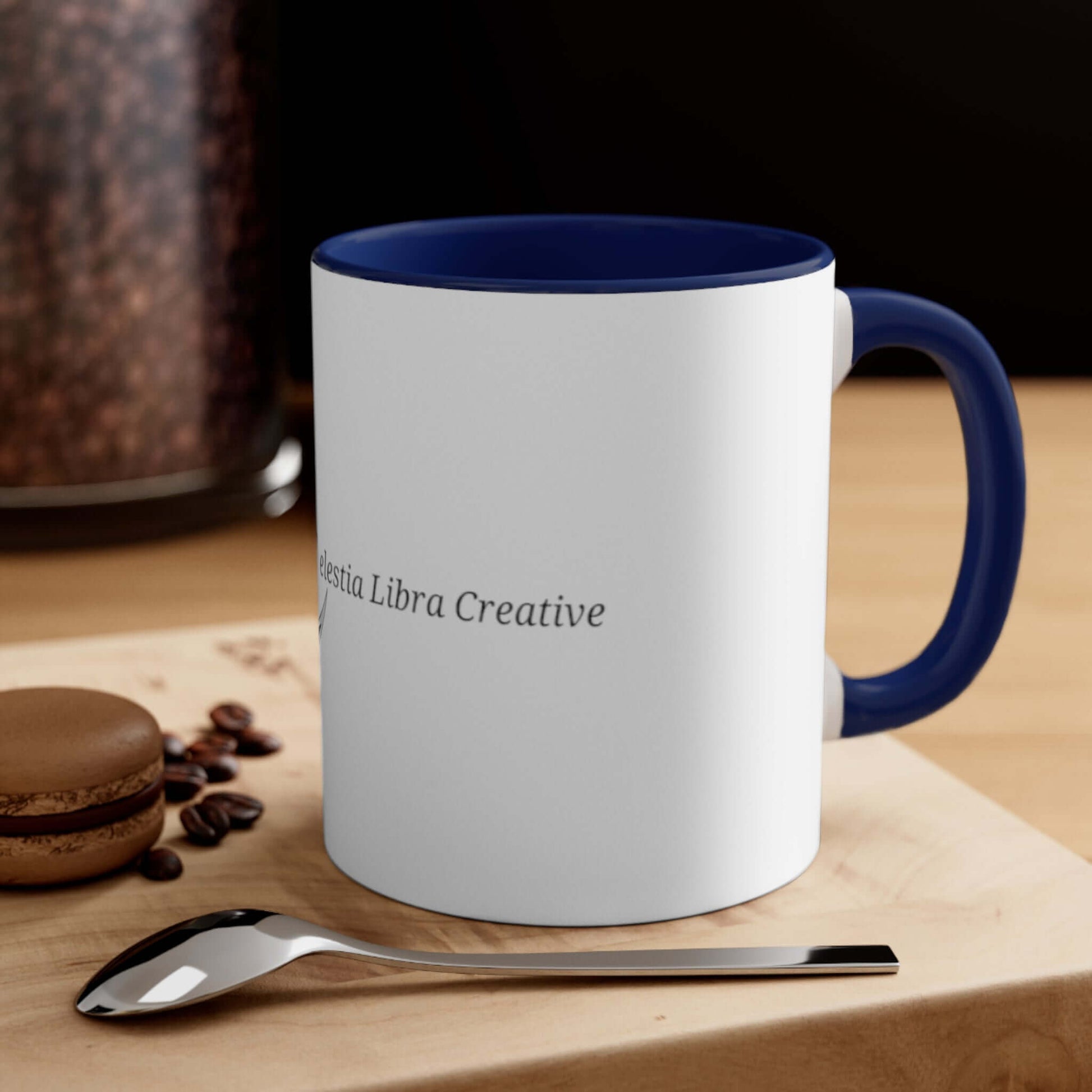 Celestia Libra Creative mug dark blue