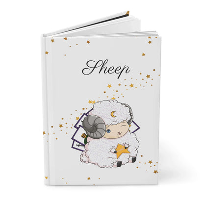 Cute sheep zodiac notebook 