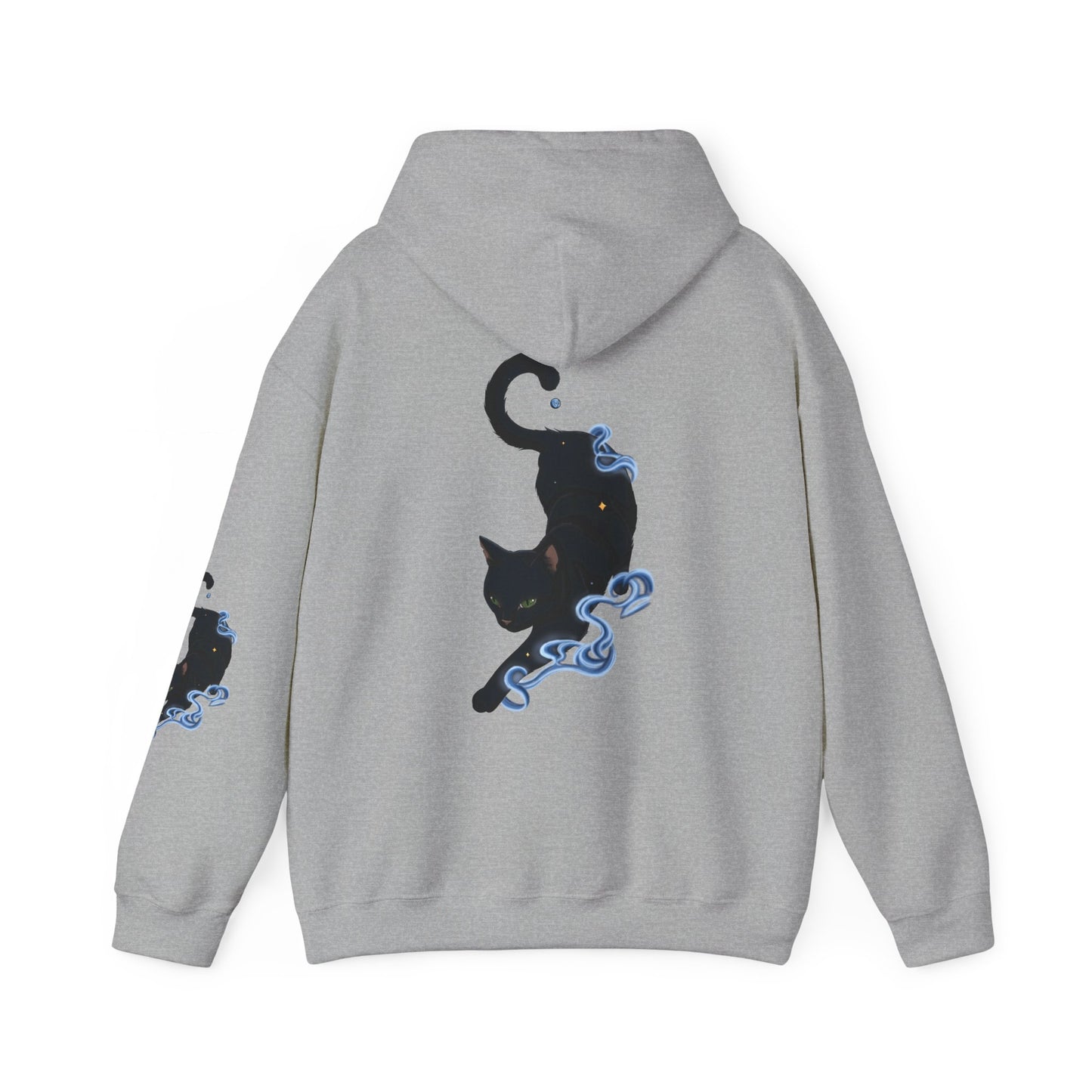 Black Cats and Magic Hoodie — Magical Spirit Cat Graphic Pullover