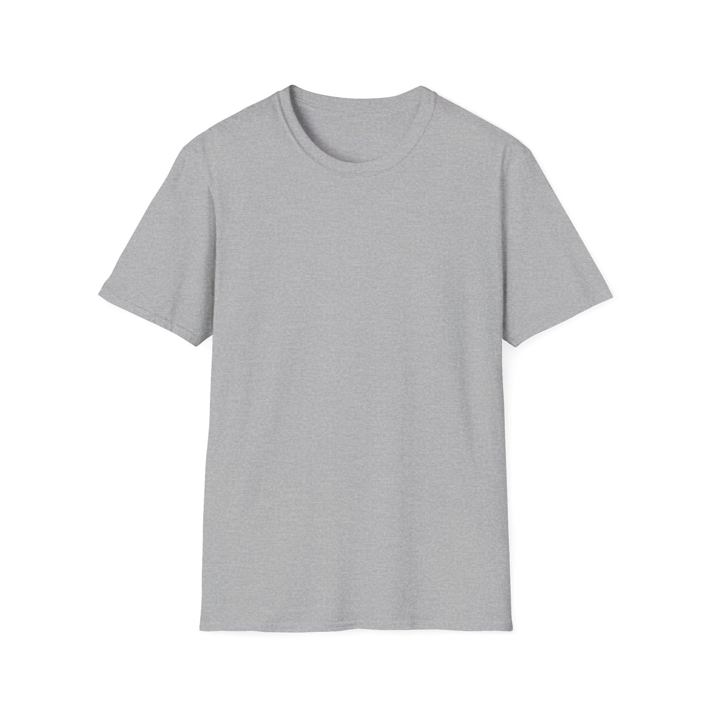 Floral Deer Minimal Tee — Soft Everyday White T‑Shirt