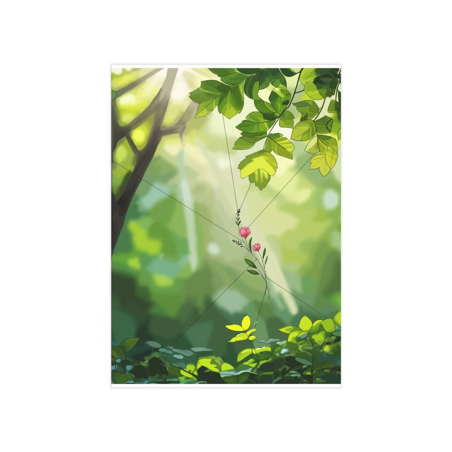 Fragile Beauty Art Print — Botanical Nature Wall Poster
