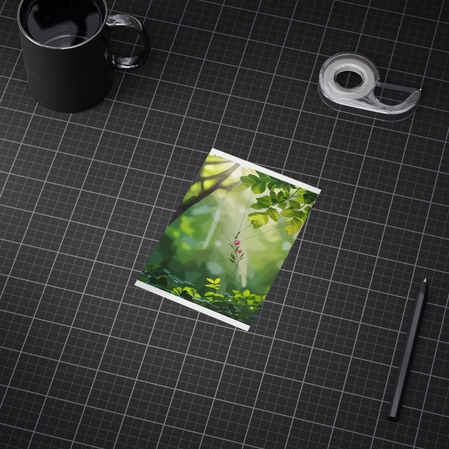 Fragile Beauty Art Print — Botanical Nature Wall Poster