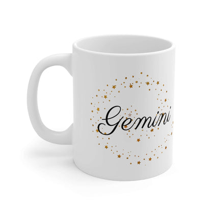 Gemini zodiac coffee mug