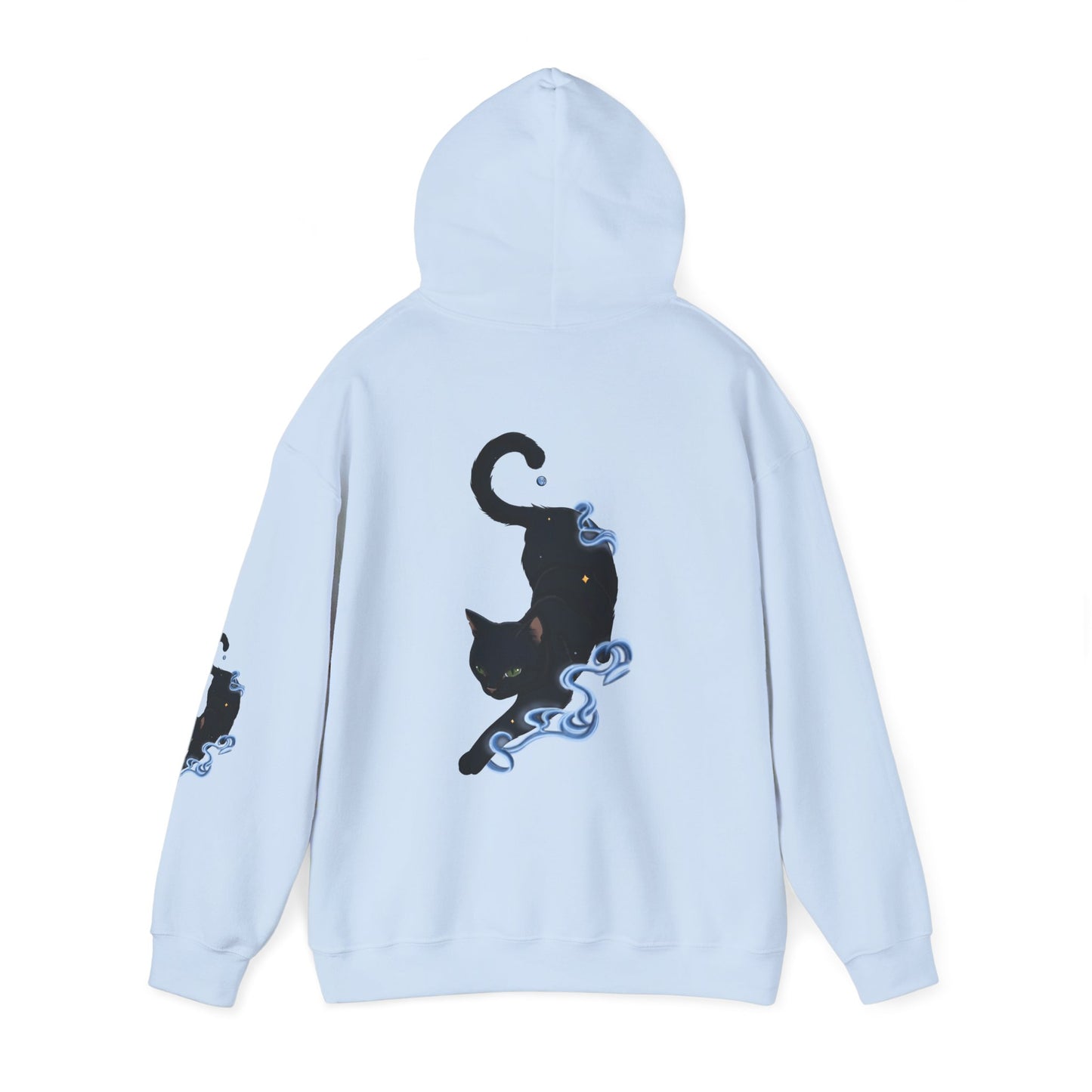 Black Cats and Magic Hoodie — Magical Spirit Cat Graphic Pullover