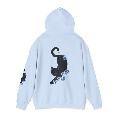 Black Cats and Magic Hoodie — Magical Spirit Cat Graphic Pullover