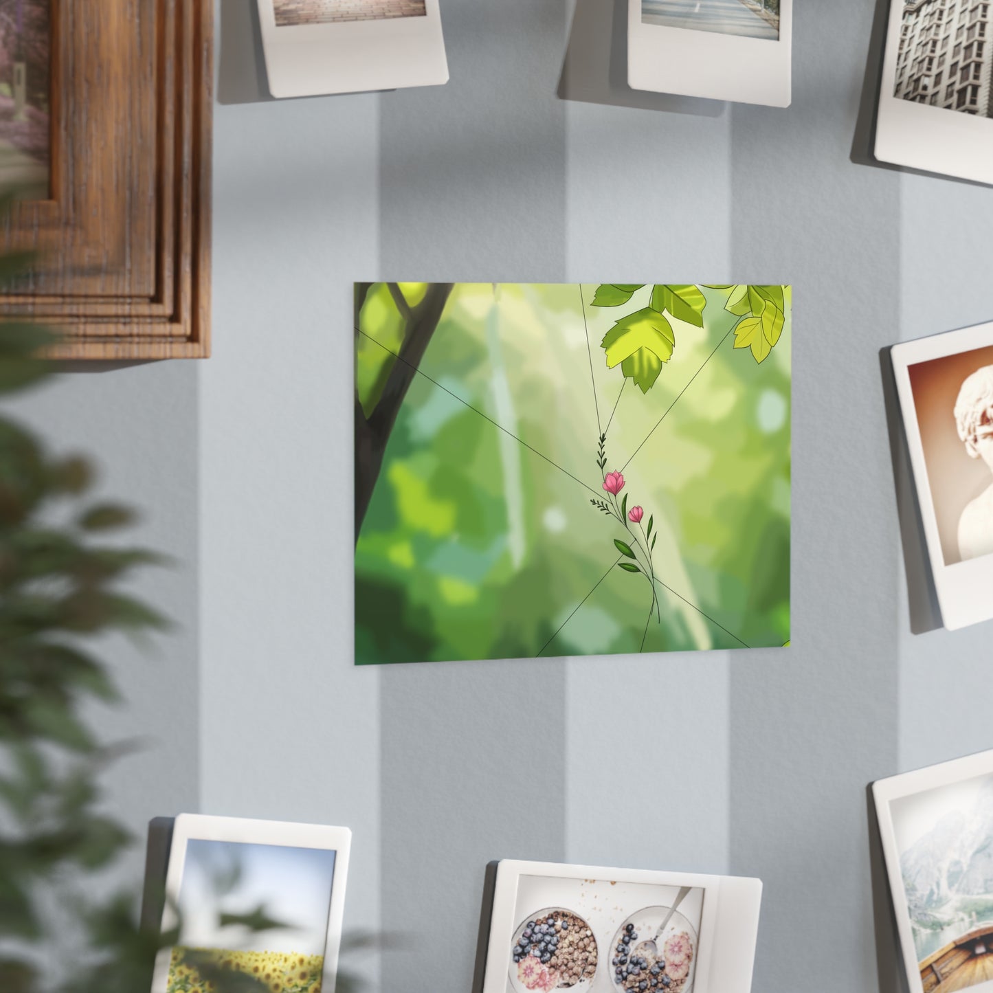 Fragile Beauty Art Print — Botanical Nature Wall Poster