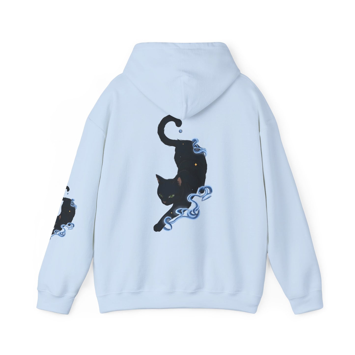 Black Cats and Magic Hoodie — Magical Spirit Cat Graphic Pullover