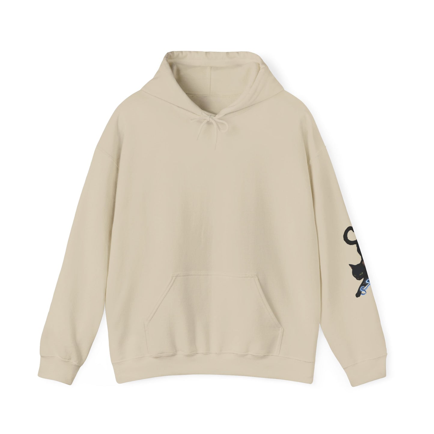 Black Cats and Magic Hoodie — Magical Spirit Cat Graphic Pullover