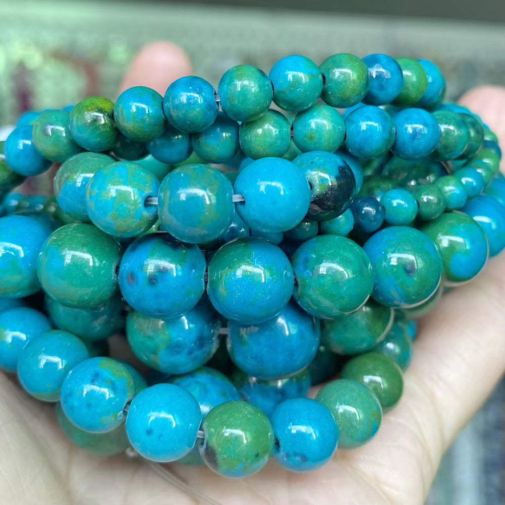 Vibrant Natural Stone Beads for Jewelry Making - Tiger Eye, Lava, Amazonite, Turquoise, Agate & Jasper in 4mm, 6mm, 8mm, 10mm Sizes for Stunning DIY Bracelets and Necklaces