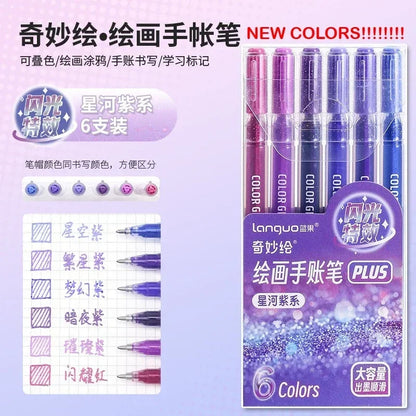 Unleash Your Creativity with the LANGUO Glitter Effects Gel Pen Set - 158 Dazzling Colors for Writing, Drawing, and Crafting!
