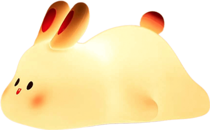 Bunny lamp soft and squishy