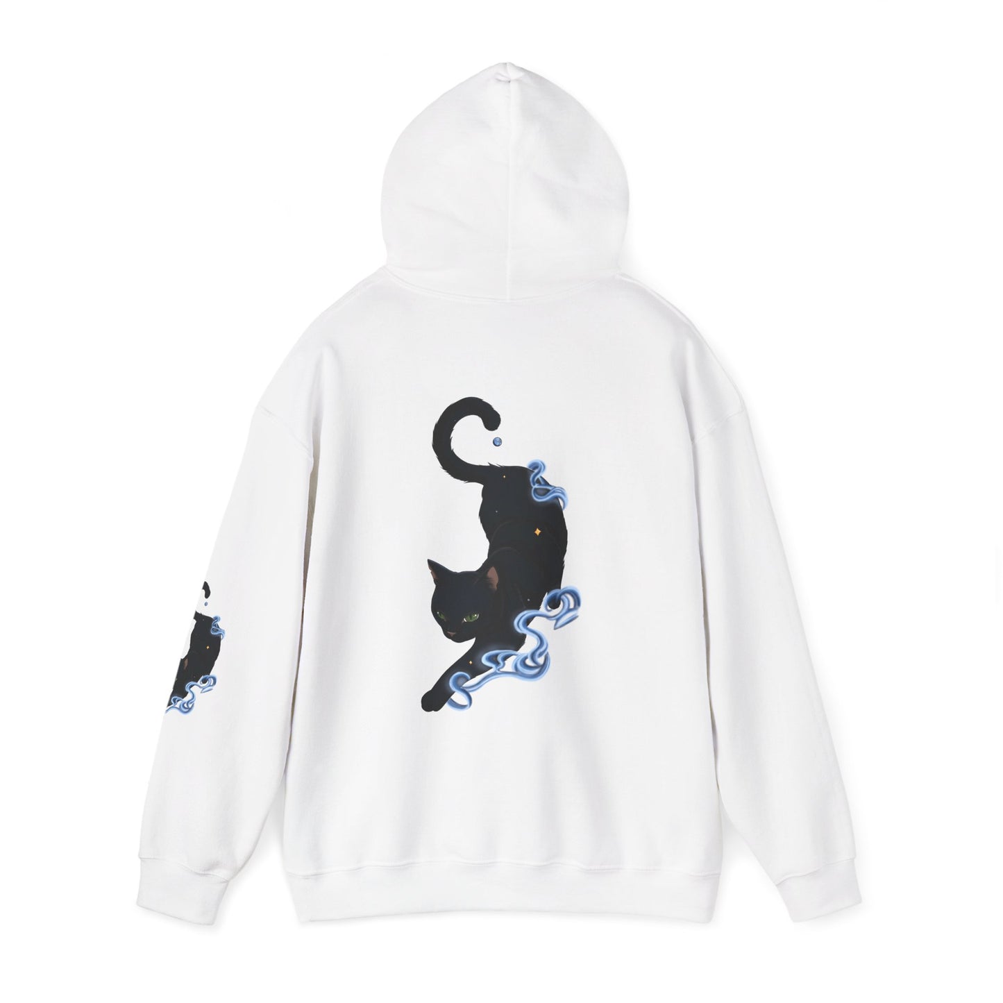 Black Cats and Magic Hoodie — Magical Spirit Cat Graphic Pullover