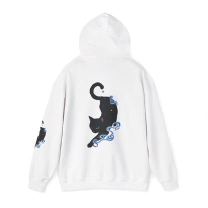 Black Cats and Magic Hoodie — Magical Spirit Cat Graphic Pullover