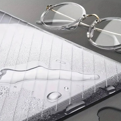 10-Piece A4 Transparent File Bag Set - Your Ultimate Solution for Organized Documents and Stationery!