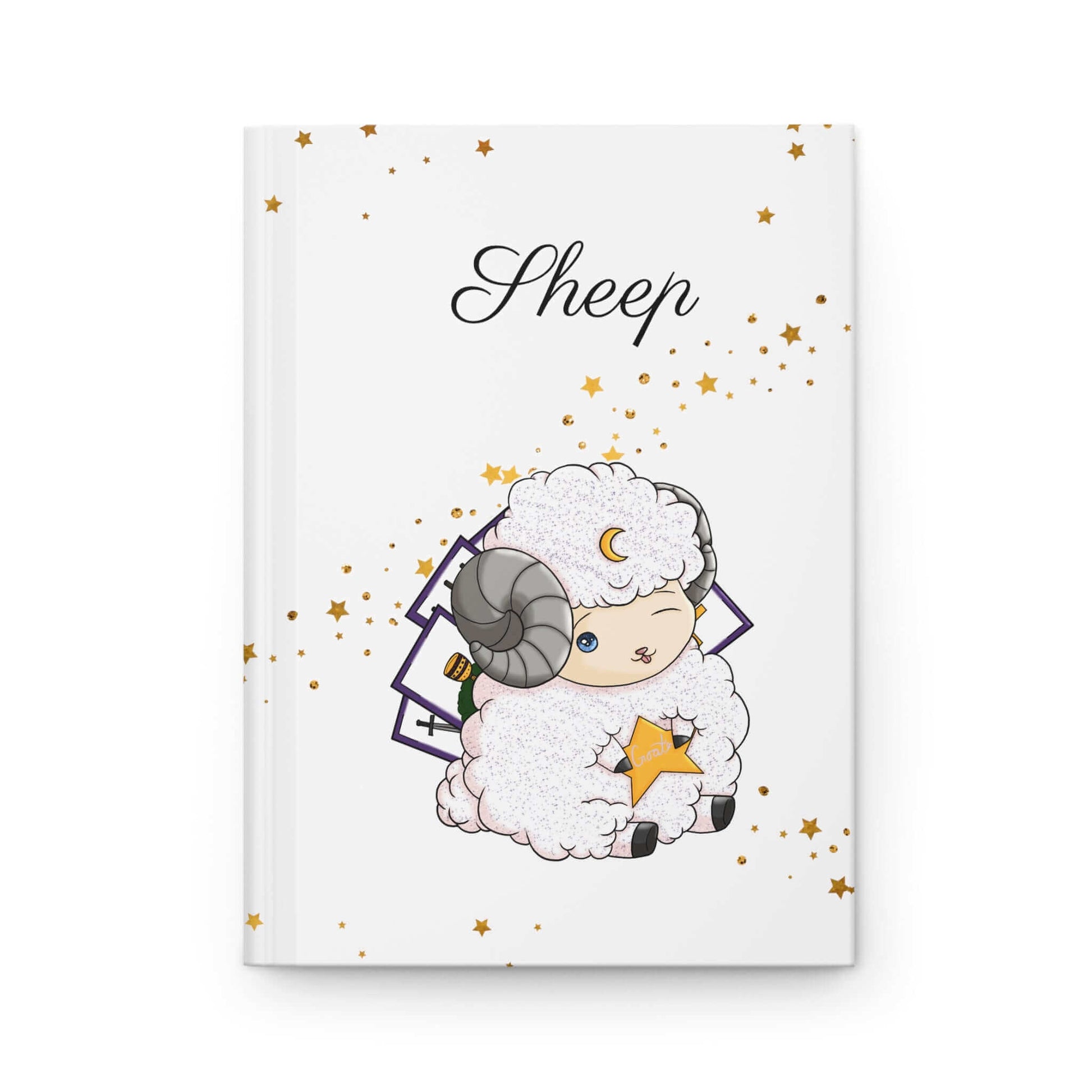 Cute sheep zodiac notebook 