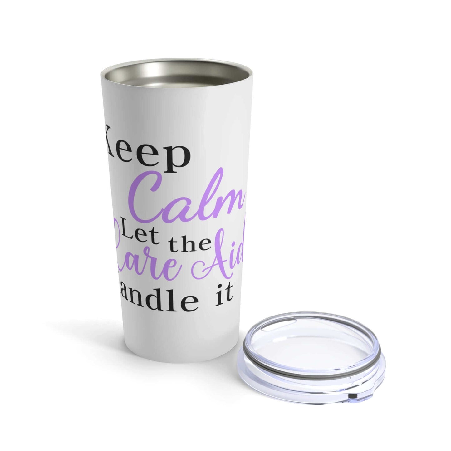 Keep calm tumbler mug