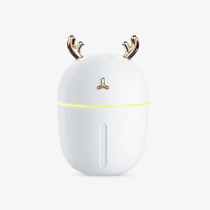 "USB Mini Humidifier with Aromatherapy for Bedroom Air Purification"