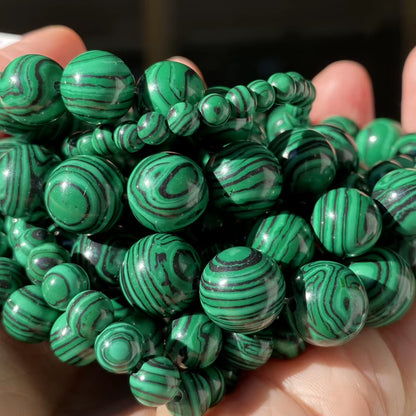 Vibrant Natural Stone Beads for Jewelry Making - Tiger Eye, Lava, Amazonite, Turquoise, Agate & Jasper in 4mm, 6mm, 8mm, 10mm Sizes for Stunning DIY Bracelets and Necklaces