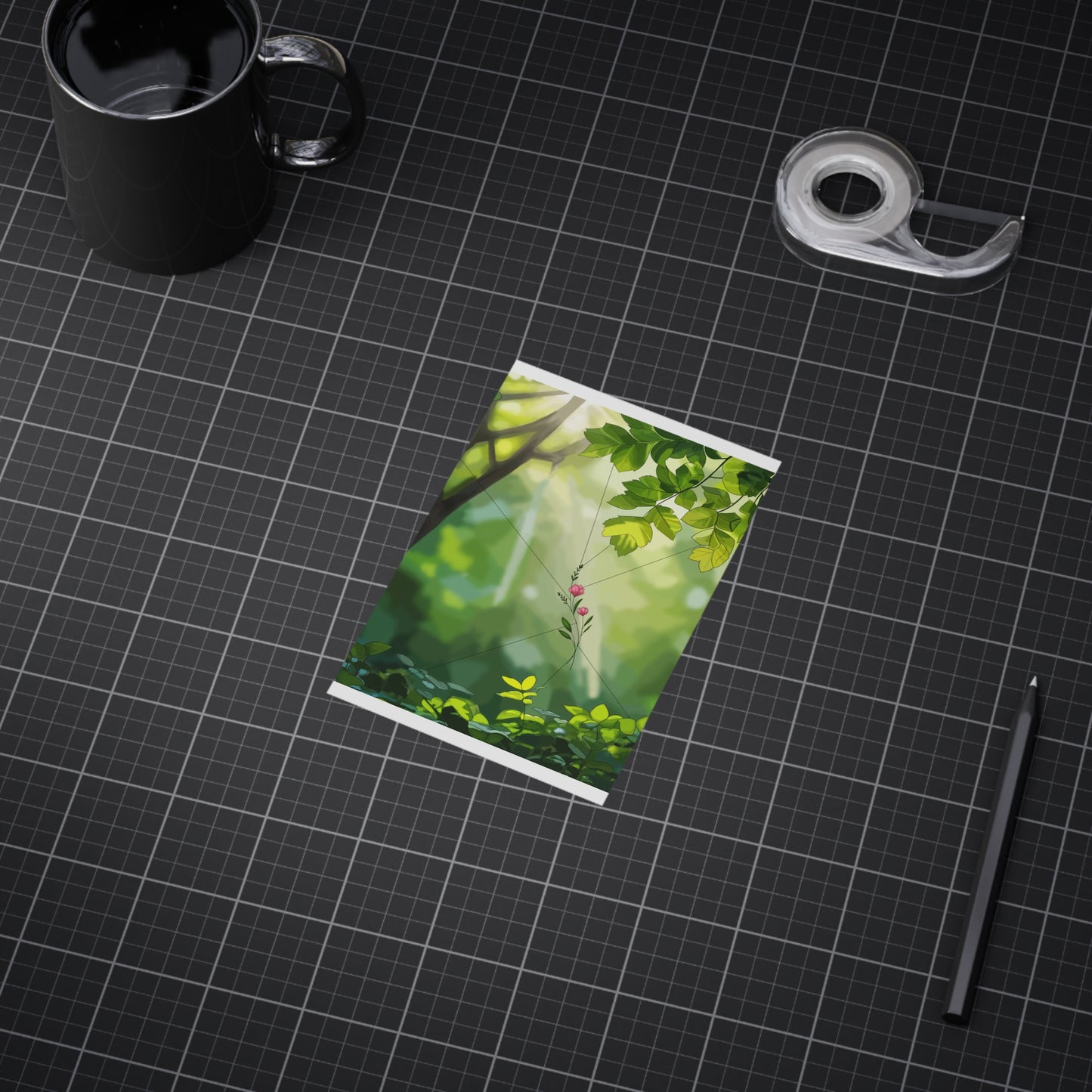 Fragile Beauty Art Print — Botanical Nature Wall Poster
