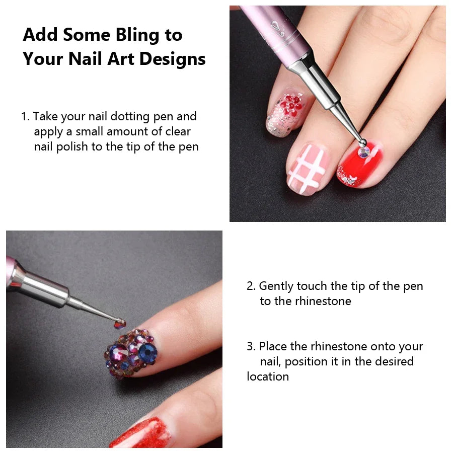 Unleash Your Creativity with the Ultimate 5-Piece Pink Nail Dotting Pen Set for Gorgeous DIY Marble Art and Manicure Masterpieces!