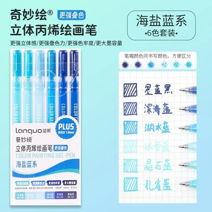 Unleash Your Creativity with the LANGUO Glitter Effects Gel Pen Set - 158 Dazzling Colors for Writing, Drawing, and Crafting!