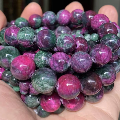 Vibrant Natural Stone Beads for Jewelry Making - Tiger Eye, Lava, Amazonite, Turquoise, Agate & Jasper in 4mm, 6mm, 8mm, 10mm Sizes for Stunning DIY Bracelets and Necklaces