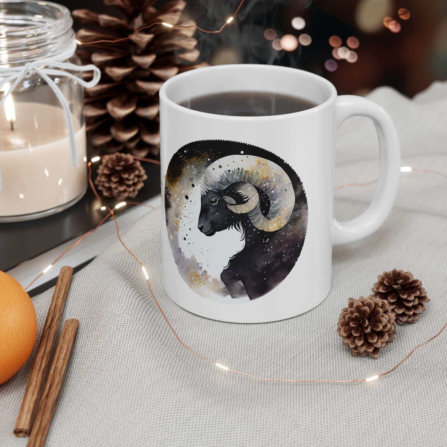 Aries coffee mug zodiac