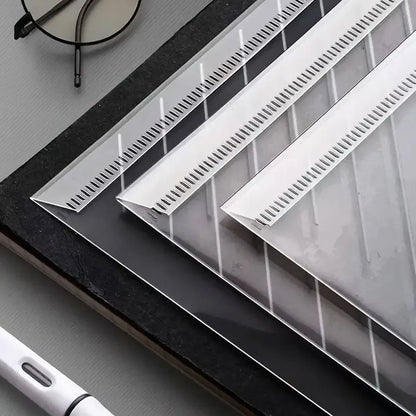 10-Piece A4 Transparent File Bag Set - Your Ultimate Solution for Organized Documents and Stationery!