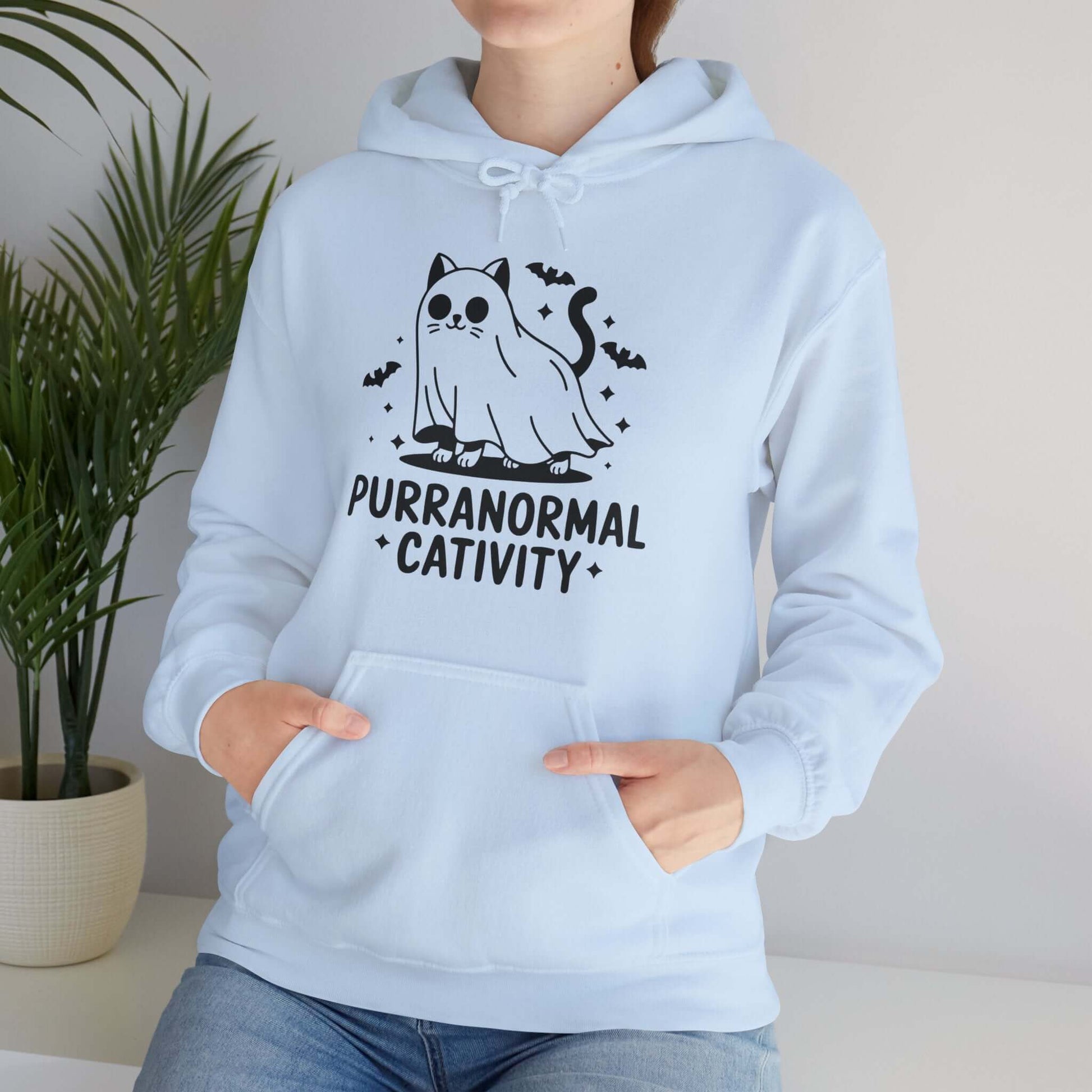 Purranormal Cativity - Soft Hoodie, Warm Hoodie, a pouch to keep hands warm