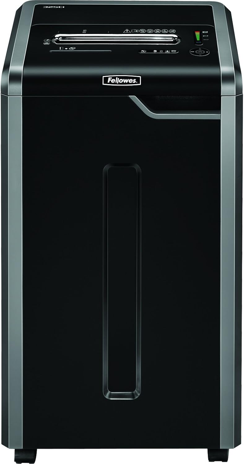 Powershred 325Ci - Ultimate 100% Jam Proof 22-Sheet Cross-Cut Commercial Paper Shredder with Advanced Safety Features