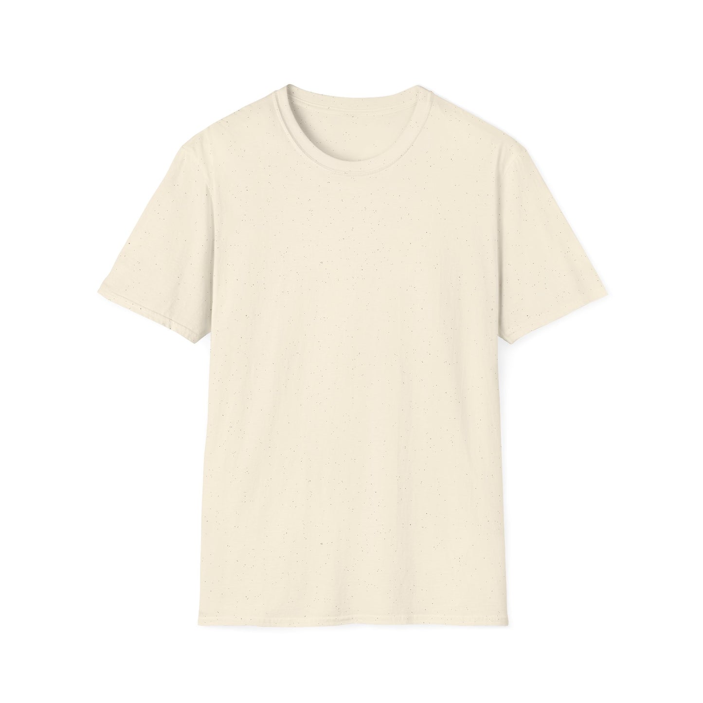 Floral Deer Minimal Tee — Soft Everyday White T‑Shirt