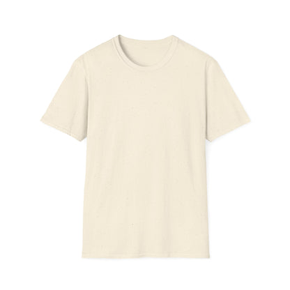 Floral Deer Minimal Tee — Soft Everyday White T‑Shirt