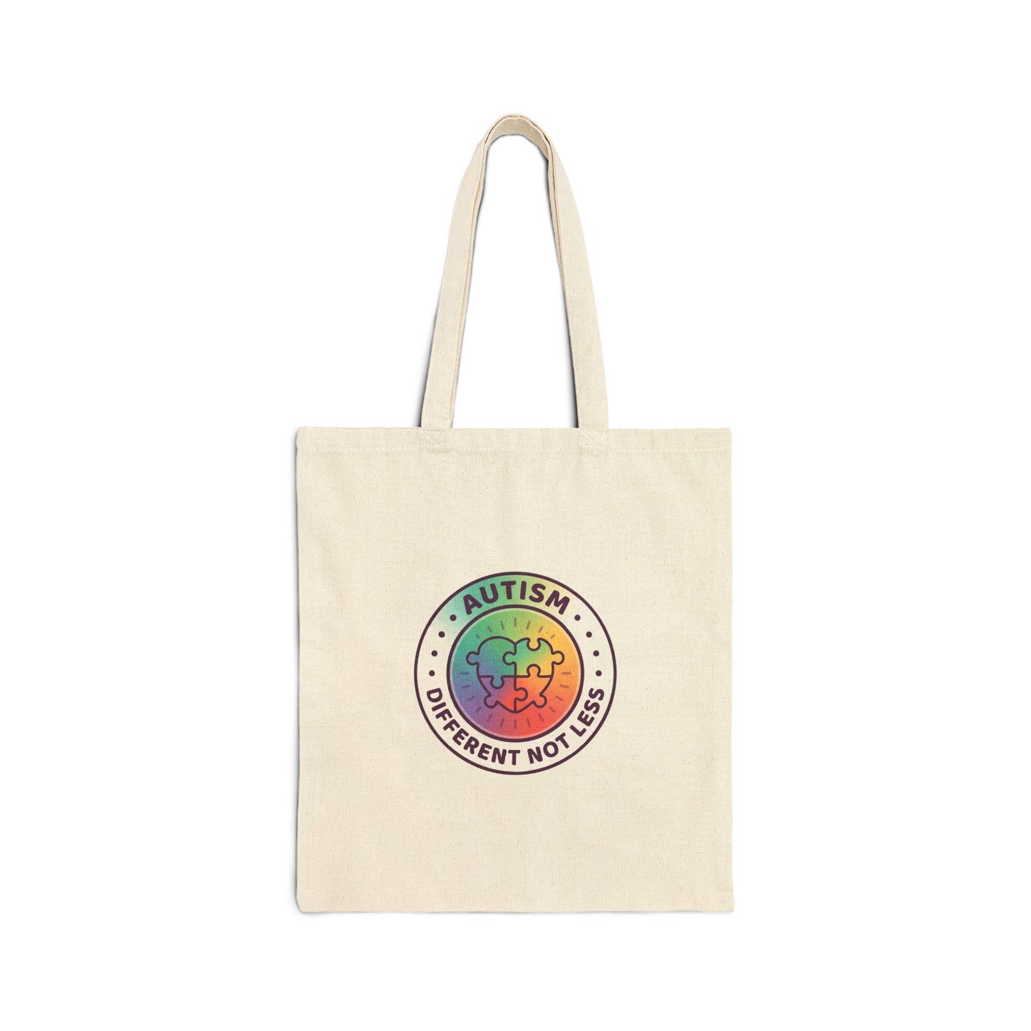 Autism Different Not Less Tote | mental health matters, wear green.