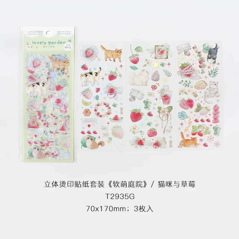 Kawaii Animal Stationery Sticker Pack - Shiba Inu, Rabbit, Cat, Bear Design - Perfect for Decorating Laptop, Scrapbook, Sketchbook