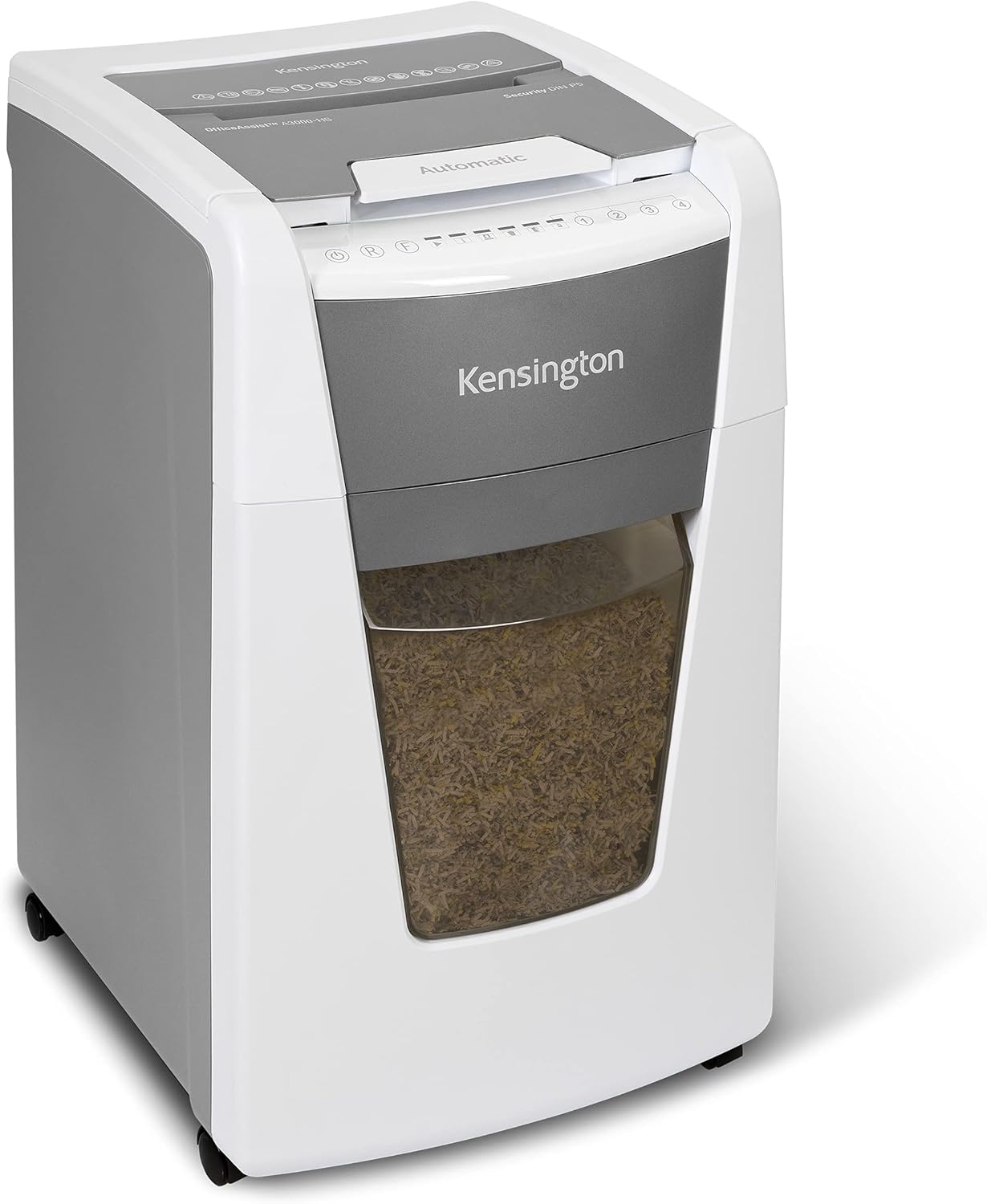 Ultimate Office Security: 300-Sheet Auto-Feed Micro Cut Heavy Duty Shredder with 15.8 Gallon Wastebasket and Lockable Chamber (Model K52051AM)