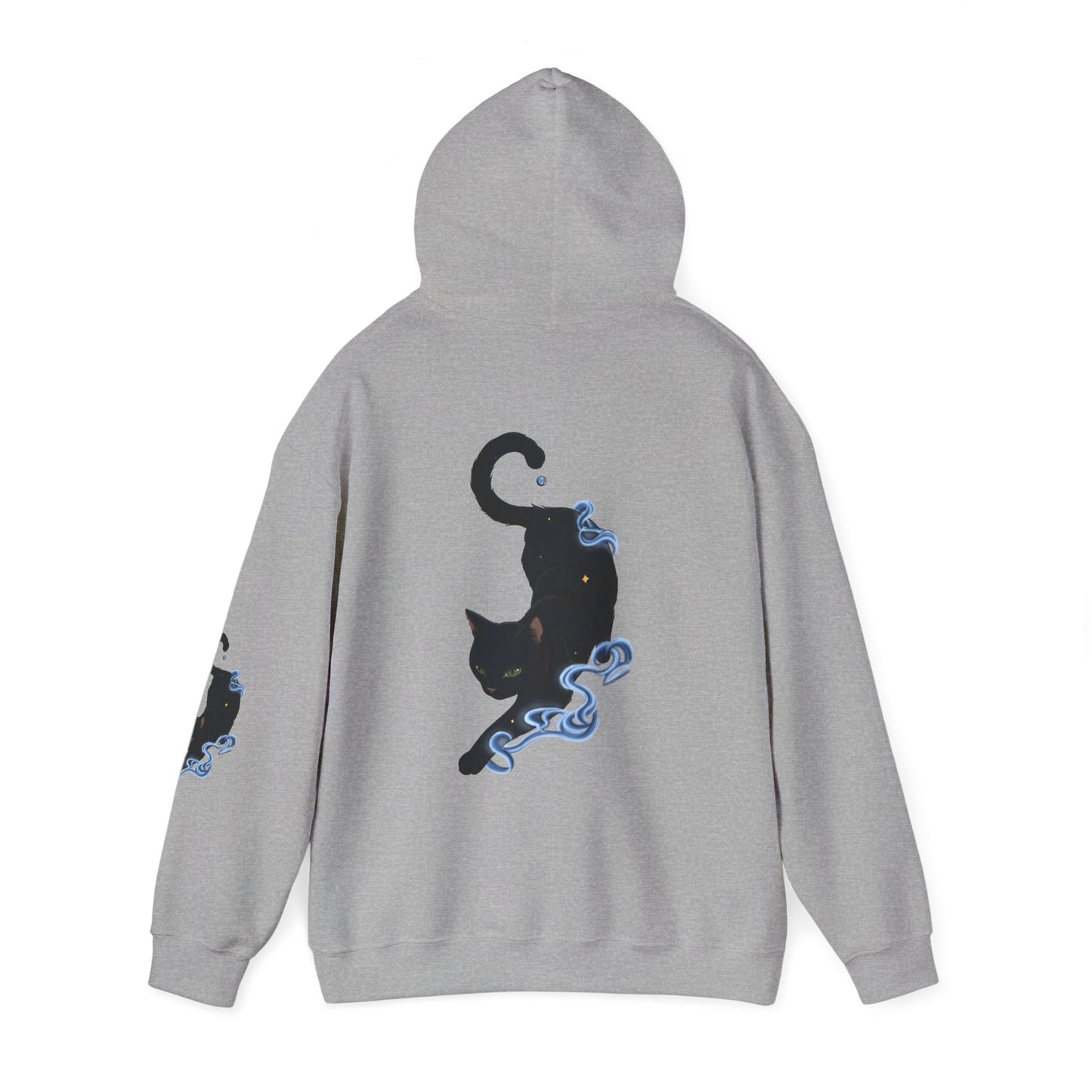 Black Cats and Magic Hoodie — Magical Spirit Cat Graphic Pullover