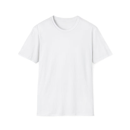 Floral Deer Minimal Tee — Soft Everyday White T‑Shirt