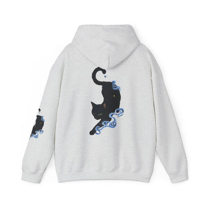 Black Cats and Magic Hoodie — Magical Spirit Cat Graphic Pullover