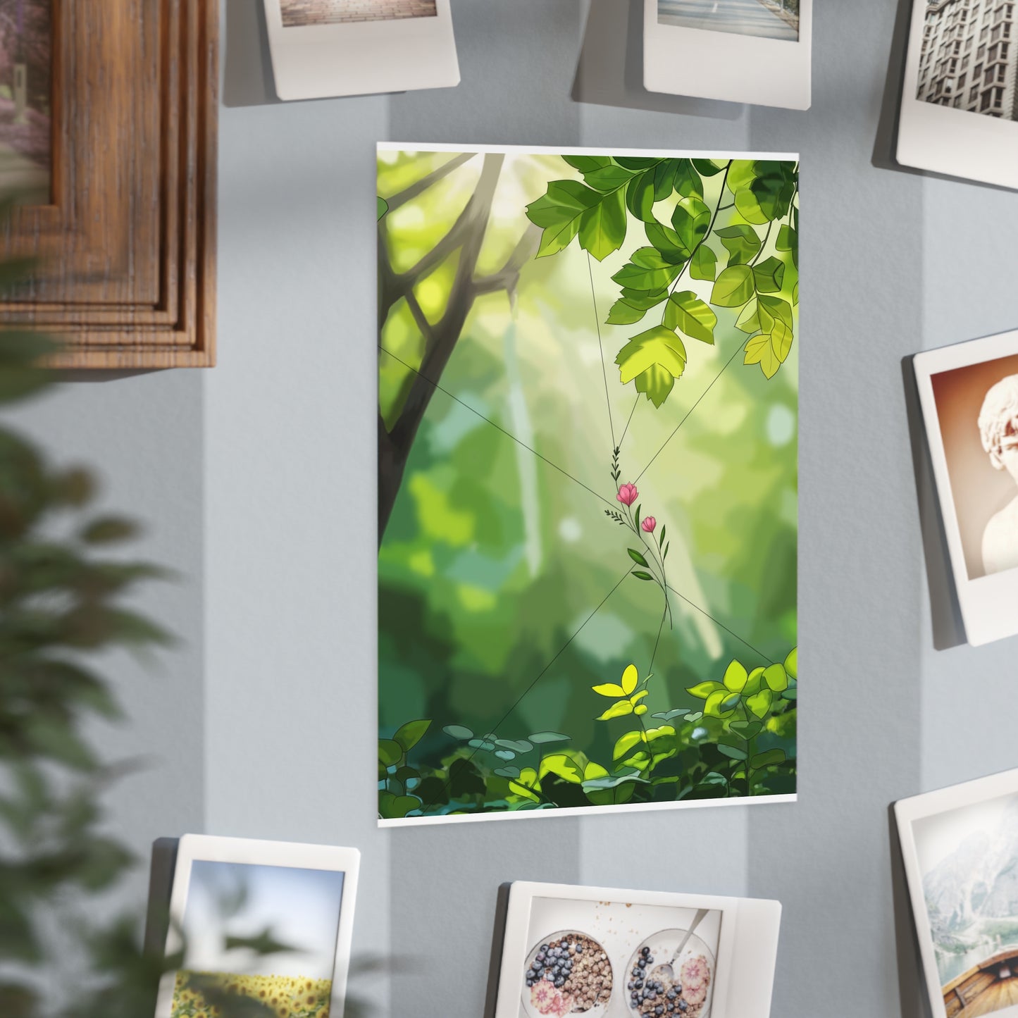 Fragile Beauty Art Print — Botanical Nature Wall Poster