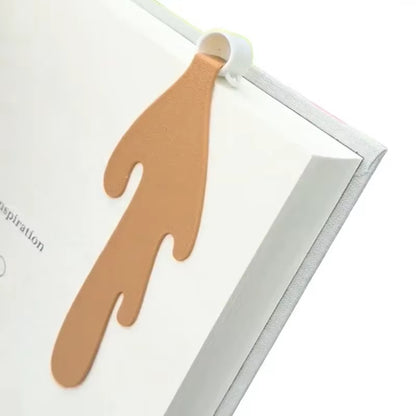 Cute Spilled Coffee Corner Bookmark - Fun Reading Accessory & Stationery Must-Have!