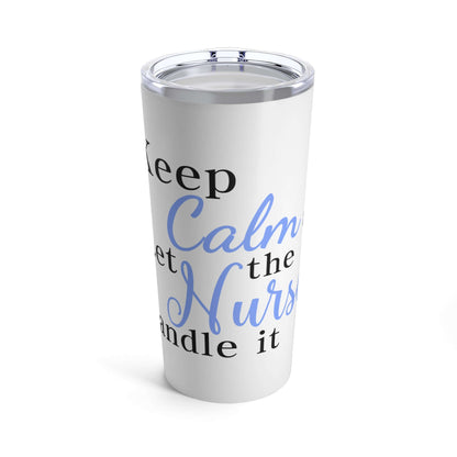 Keep calm nurse, travel mug