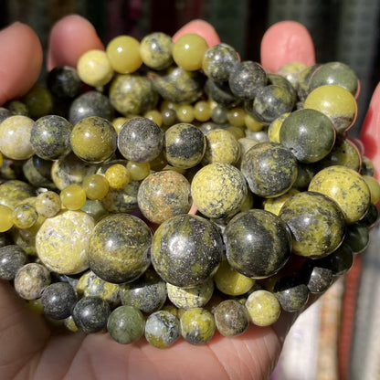 Vibrant Natural Stone Beads for Jewelry Making - Tiger Eye, Lava, Amazonite, Turquoise, Agate & Jasper in 4mm, 6mm, 8mm, 10mm Sizes for Stunning DIY Bracelets and Necklaces