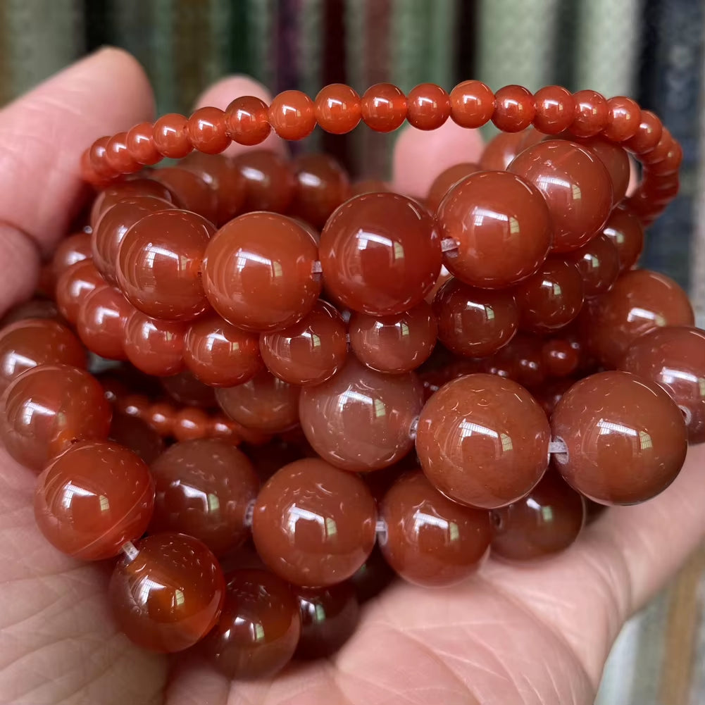 Vibrant Natural Stone Beads for Jewelry Making - Tiger Eye, Lava, Amazonite, Turquoise, Agate & Jasper in 4mm, 6mm, 8mm, 10mm Sizes for Stunning DIY Bracelets and Necklaces
